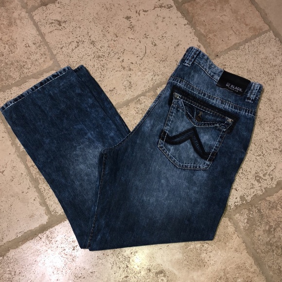 CJ Black Premium Jeans Relaxed Fit size 38X32 - Picture 1 of 7